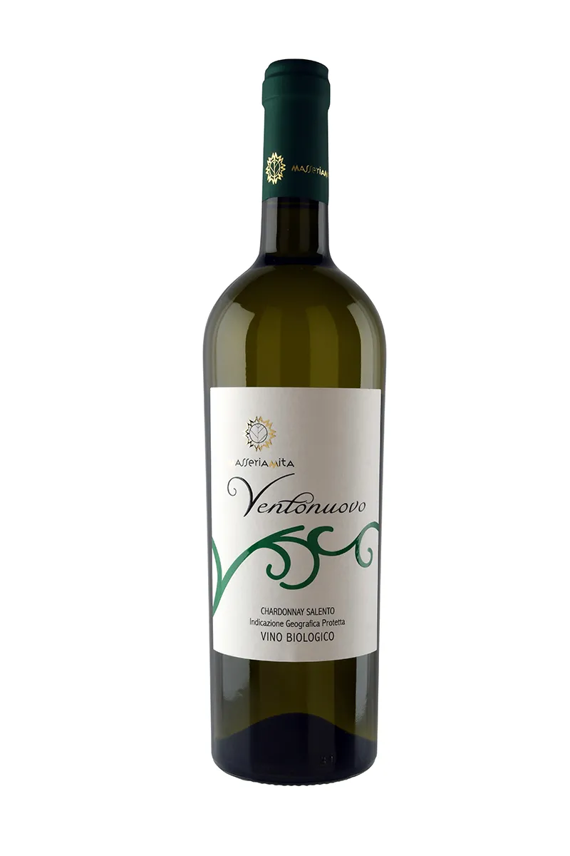 Weißwein VENTO NUOVO Bio-Chardonnay g.g.A. Salento